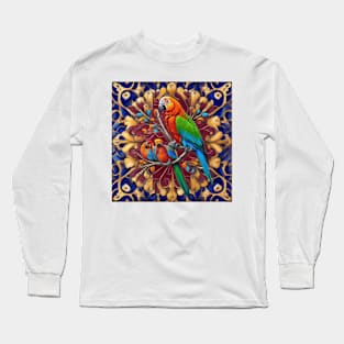 colorful parrots Long Sleeve T-Shirt